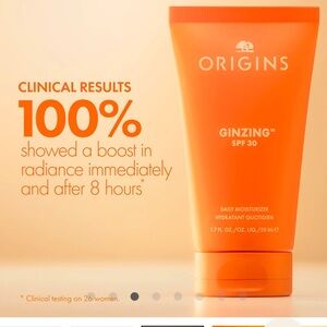 NEW Origins Ginzing SPF 30 Daily Moisturizer